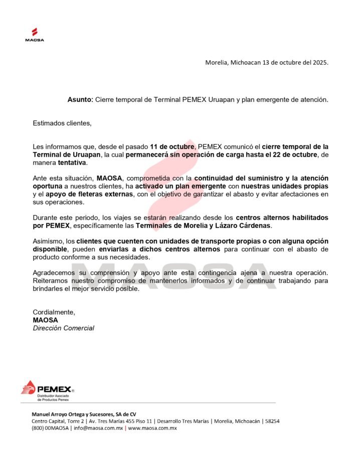 Comunicado clientes TAD URUAPAN_page-0001